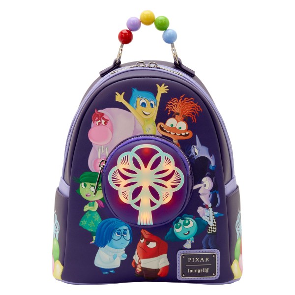 INSIDE OUT 2 MINI BACKPACK - DISNEY PIXAR LOUNGEFLY