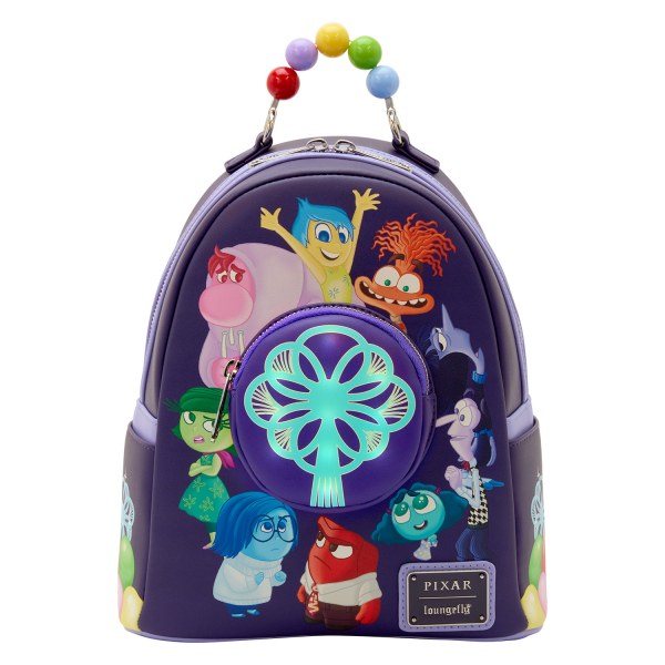 INSIDE OUT 2 MINI BACKPACK - DISNEY PIXAR LOUNGEFLY