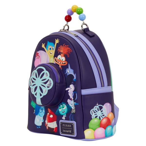INSIDE OUT 2 MINI BACKPACK - DISNEY PIXAR LOUNGEFLY