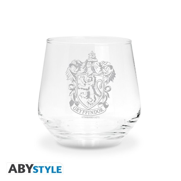 Set of 2 Gryffindor & Slytherin glasses - Harry Potter
