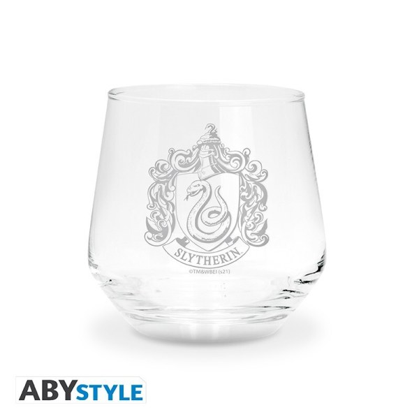 Set of 2 Gryffindor & Slytherin glasses - Harry Potter