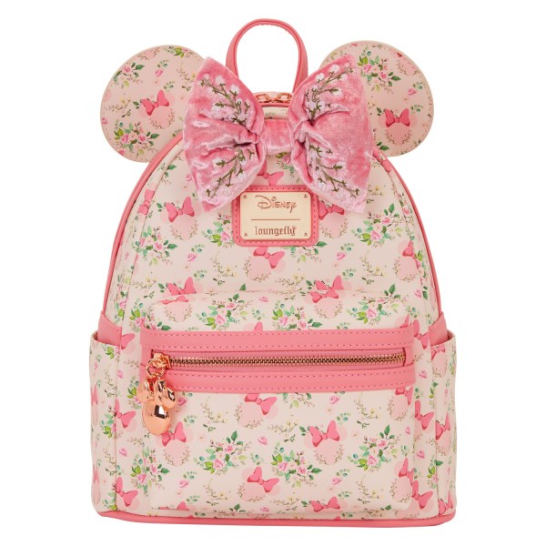 MINNIE MOUSE FLORAL MINI BACKPACK - DISNEY LOUNGEFLY