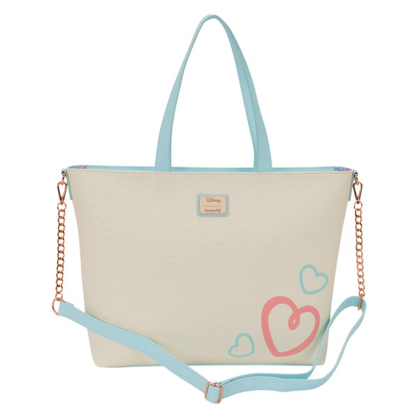 STITCH & ANGEL TRUE LOVE TOTE BAG - DISNEY LOUNGEFLY