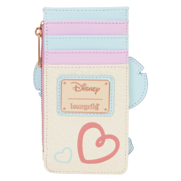 STITCH & ANGEL BE MINE LARGE CARD HOLDER - DISNEY LOUNGEFLY