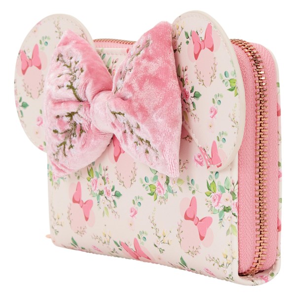 MINNIE MOUSE FLORAL WALLET - Disney Loungefly