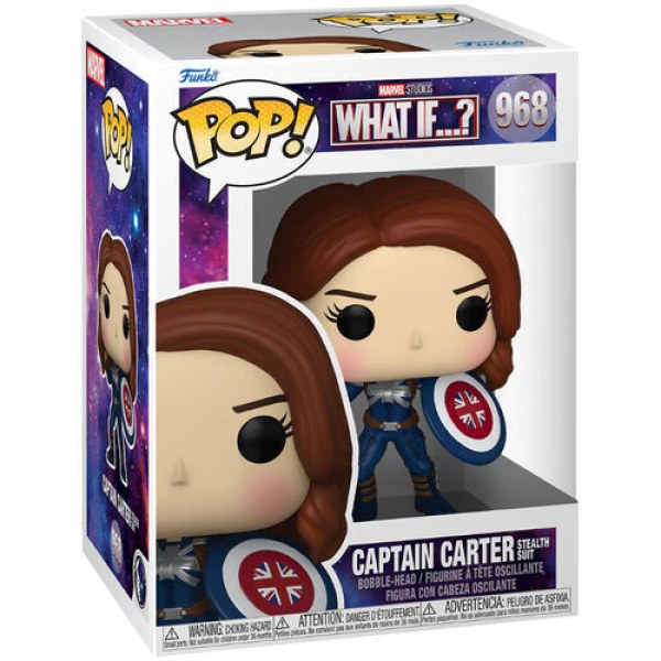 Funko Pop! 968 Captain Carter Stealth - Marvel What If