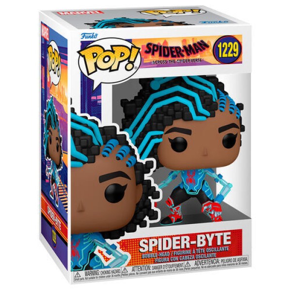 Funko Pop! 1229 Spider-Byte - Marvel Spider-Man Across the Spider-Verse