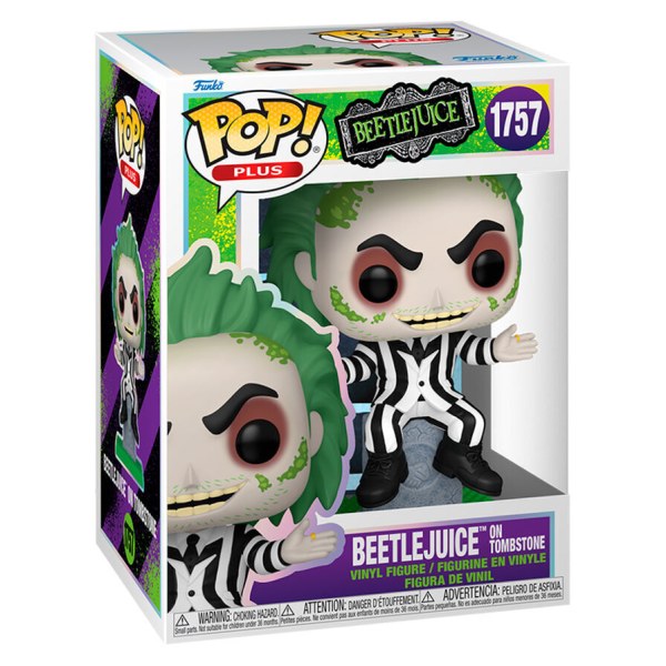 Funko Pop! 1757 Beetlejuice On Tombstone