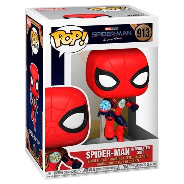 Funko Pop! 913 Spider-Man integrated suit - Marvel Spider-Man : No Way Home