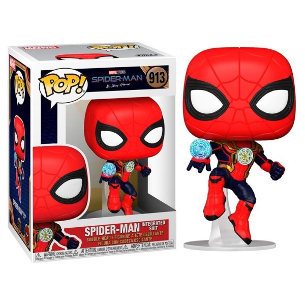 Funko Pop! 913 Spider-Man integrated suit - Marvel Spider-Man : No Way Home