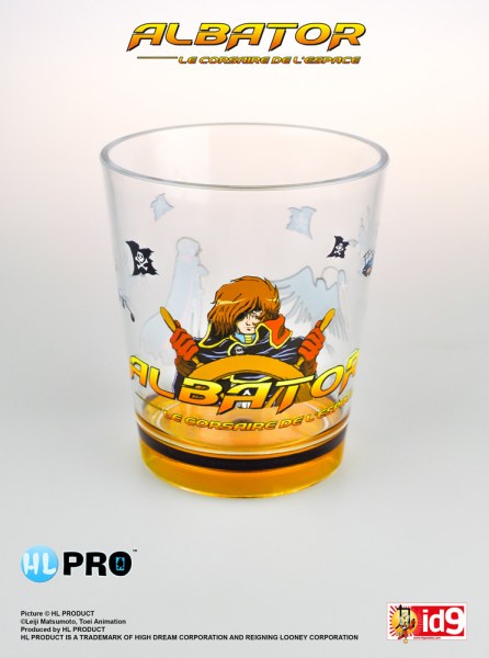 Rudder plastic glass - Captain Harlock