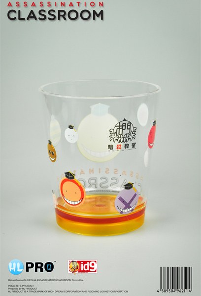 Koro Heads plastic glass - Assassination Classroom
