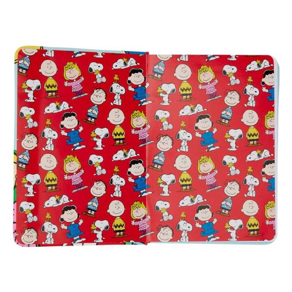 Notebook Journal Snoopy and Friends Holiday - Loungefly Peanuts