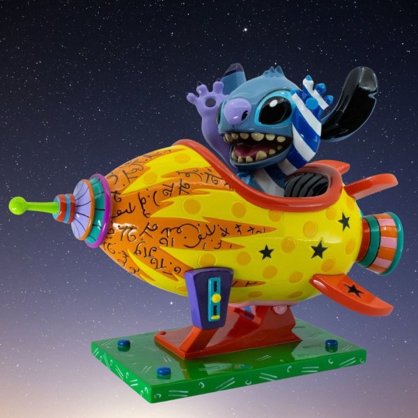 Stitch Rocket Ship - Disney Britto
