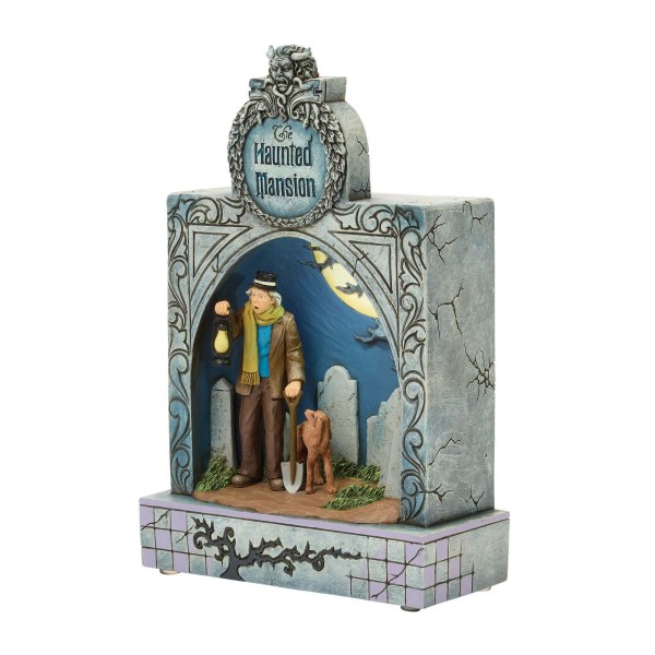 HAUNTED MANSION LED DIORAMA - DISNEY TRADITIONS