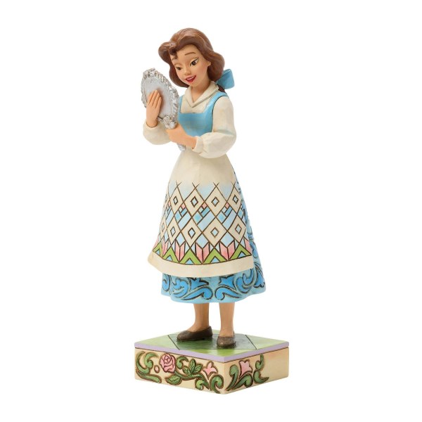 BELLE WITH MIRROR - DISNEY TRADITIONS