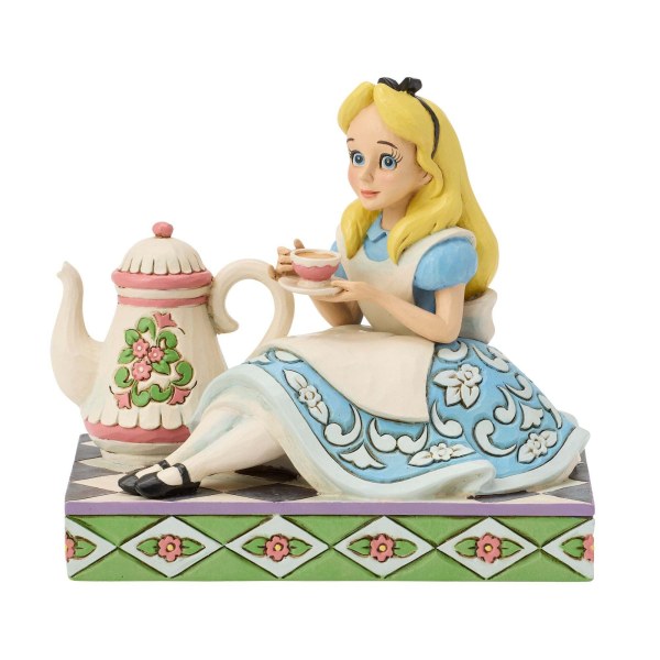 ALICE WITH TEAPOT - DISNEY TRADITIONS