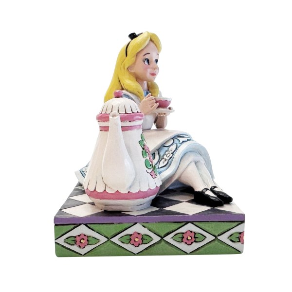 ALICE WITH TEAPOT - DISNEY TRADITIONS