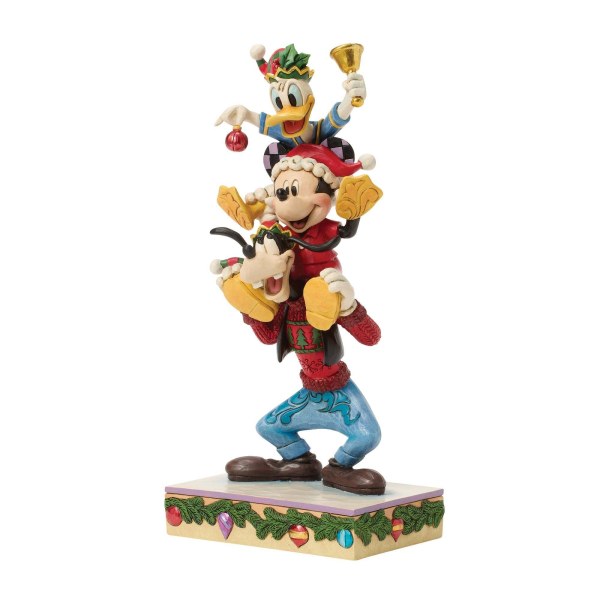 MICKEY, DONALD, AND GOOFIE STACKED - DISNEY TRADITIONS
