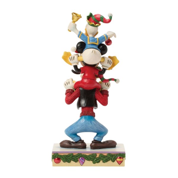 MICKEY, DONALD, AND GOOFIE STACKED - DISNEY TRADITIONS