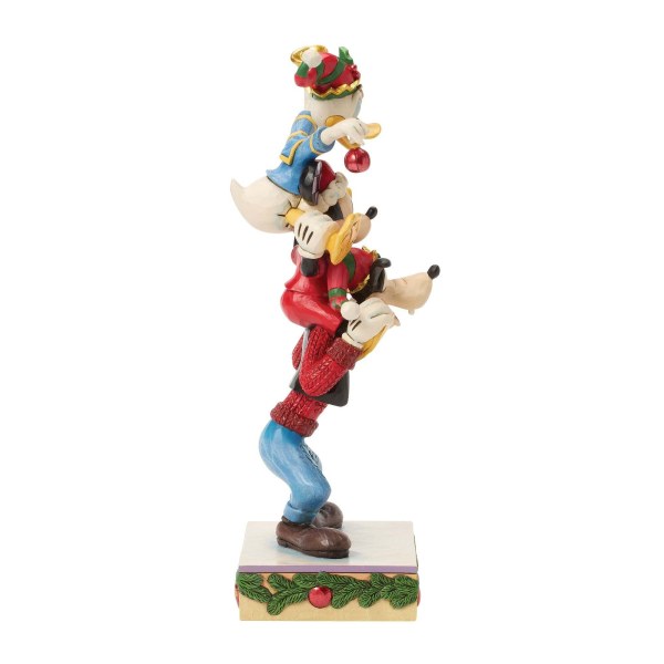 MICKEY, DONALD, AND GOOFIE STACKED - DISNEY TRADITIONS