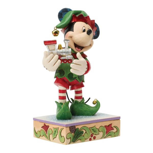 MICKEY ELF WITH TRAIN SPECIAL EDITION - DISNEY TRADITIONS