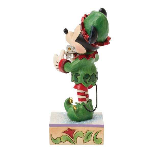 MICKEY ELF WITH TRAIN SPECIAL EDITION - DISNEY TRADITIONS