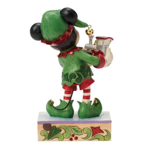 MICKEY ELF WITH TRAIN SPECIAL EDITION - DISNEY TRADITIONS
