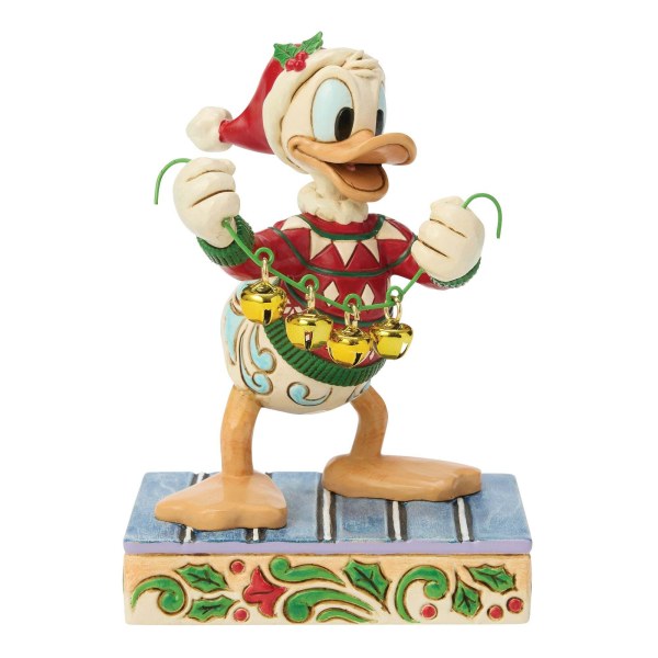 DONALD WITH GARLAND -  DISNEY TRADITIONS