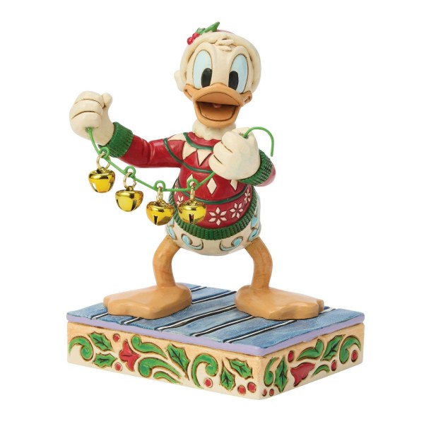 DONALD WITH GARLAND -  DISNEY TRADITIONS