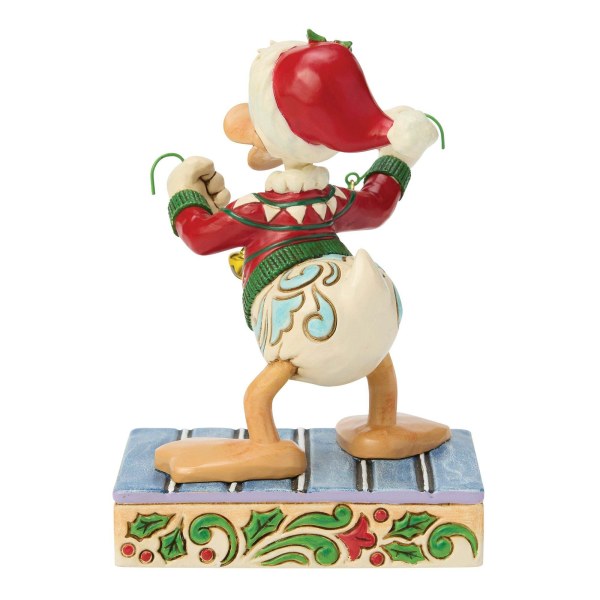 DONALD WITH GARLAND -  DISNEY TRADITIONS