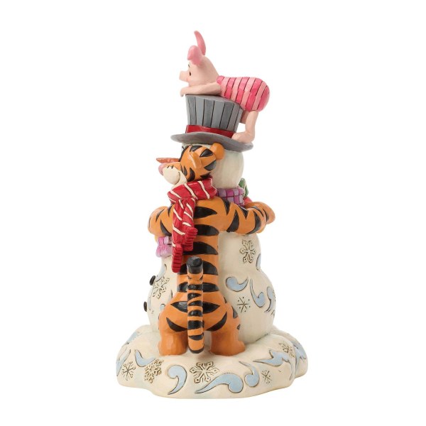 POOH AND FRIENDS SNOWMAN -  DISNEY TRADITIONS