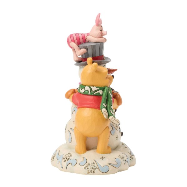 POOH AND FRIENDS SNOWMAN -  DISNEY TRADITIONS