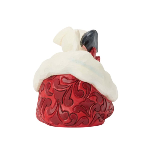 MINI 101 DALMATIANS WITH SANTA HAT - DISNEY TRADITIONS