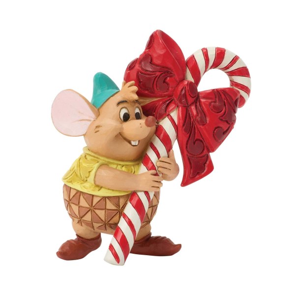 MINI GUS WITH CANDY CANE - DISNEY TRADITIONS