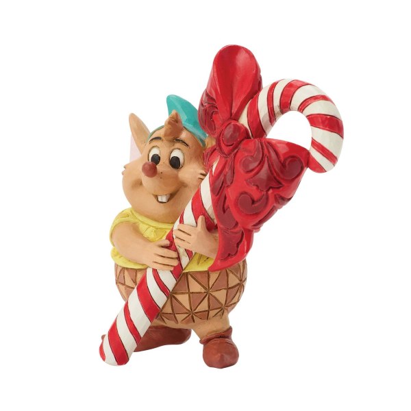 MINI GUS WITH CANDY CANE - DISNEY TRADITIONS