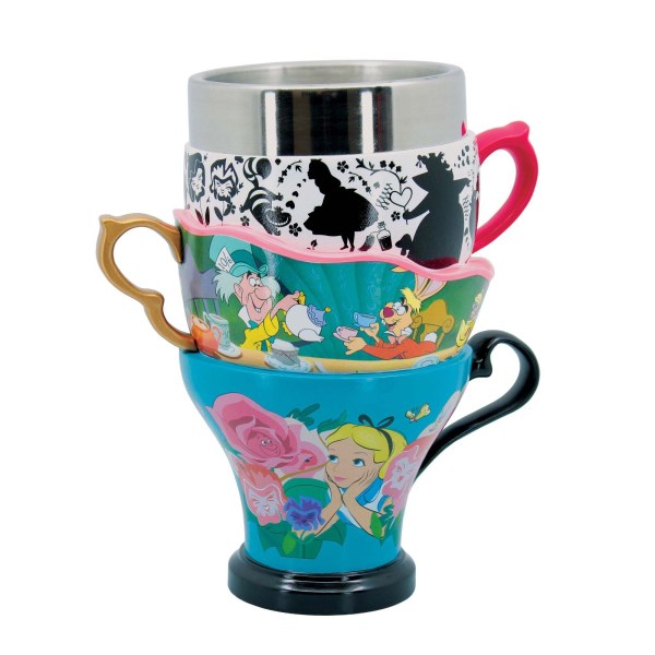 ALICE WONDERLAND DECORATIVE GOBLET - DISNEY SHOWCASE