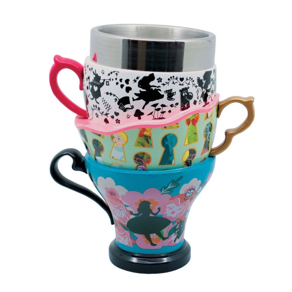 ALICE WONDERLAND DECORATIVE GOBLET - DISNEY SHOWCASE