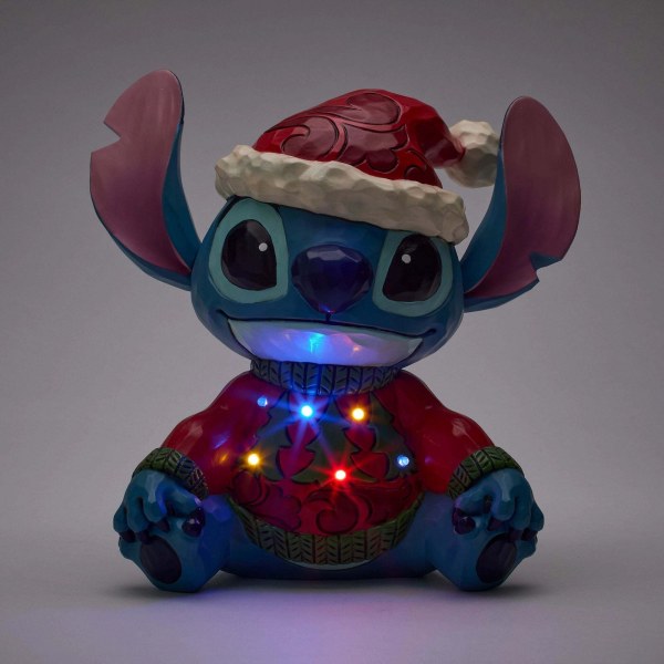 STITCH WITH CHRISTMAS SWEATER (LED) - DISNEY TRADITIONS