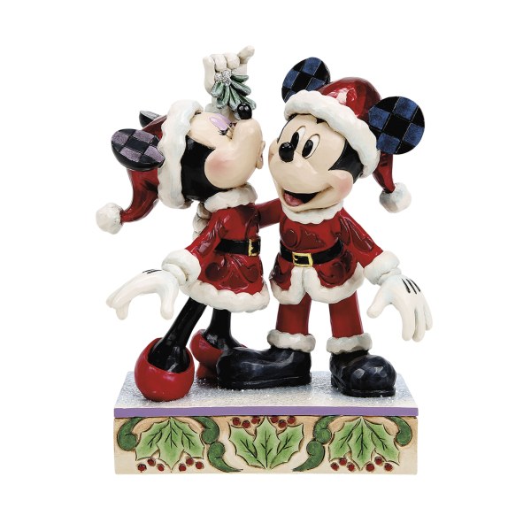 MICKEY AND MINNIE UNDER THE MISTLETOE - DISNEY TRADITIONS