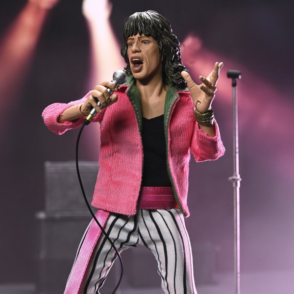 THE ROLLING STONES - 8" CLOTHED ACTION FIGURE – MICK JAGGER (1975) FIGURE