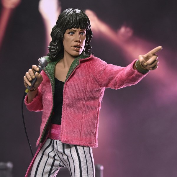 THE ROLLING STONES - 8" CLOTHED ACTION FIGURE – MICK JAGGER (1975) FIGURE