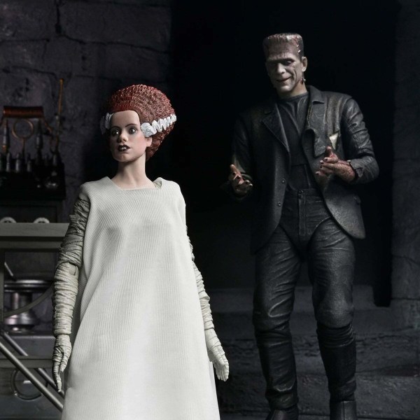7” SCALE ACTION FIGURE - BRIDE OF FRANKENSTEIN 2 PACK