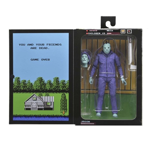 FRIDAY THE 13TH - 7" SCALE FIGURE - JASON (CLASSIC VIDEO GAME APPEARANCE)