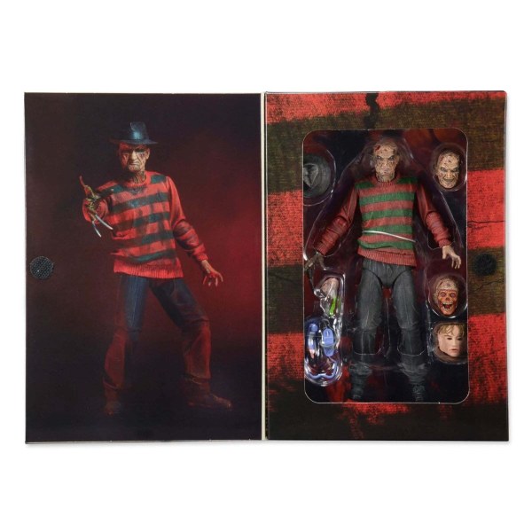 NIGHTMARE ON ELM ST 30TH ANNIVERSARY - 7" ACTION FIGURE - ULTIMATE FREDDY