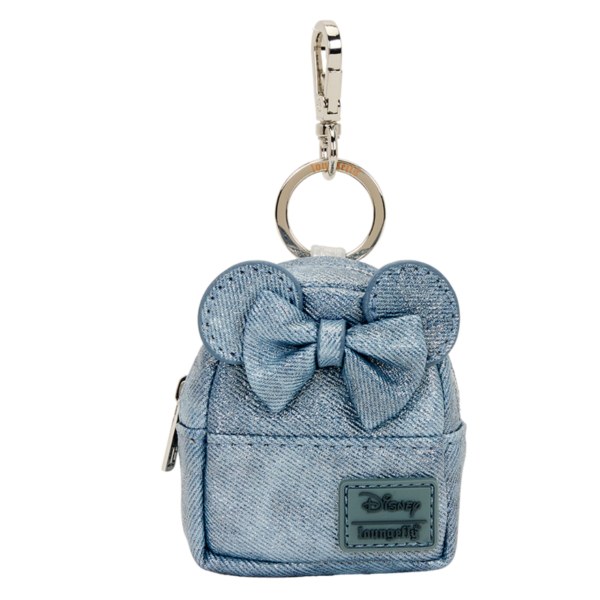 Minnie Mouse glitter mystery mini backpack keychain - Disney Loungefly