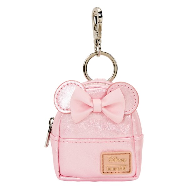 Minnie Mouse glitter mystery mini backpack keychain - Disney Loungefly