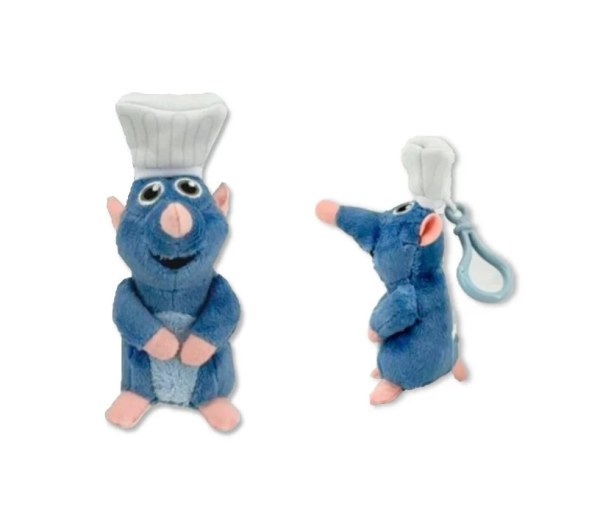 Remy Plush Bag Clip - Disney Ratatouille