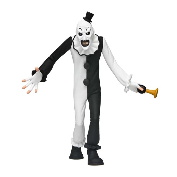 TERRIFIER - 6" SCALE ACTION FIGURE - TOONY TERRORS ART THE CLOWN
