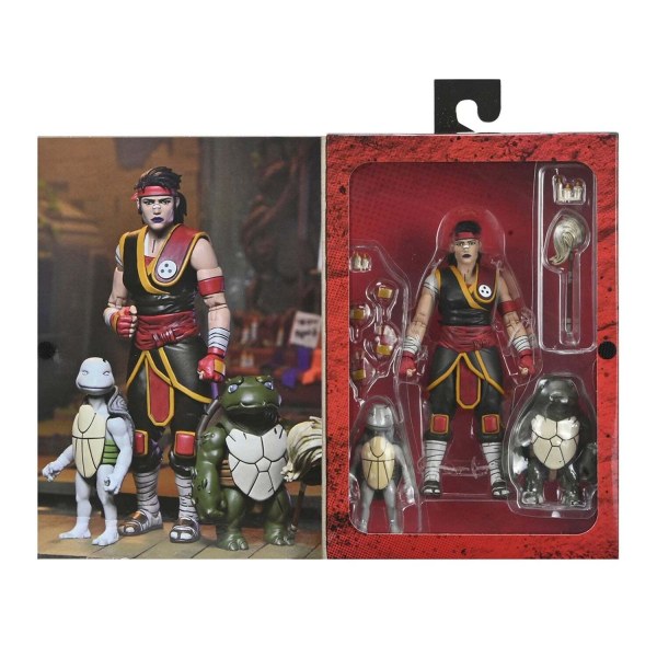 TEENAGE MUTANT NINJA TURTLES (THE LAST RONIN- THE LOST YEARS) - 7” SCALE ACTION FIGURE - CASEY MARIE WITH BABY ODYN & UNO